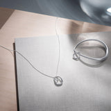 Georg Jensen Offspring pendant silver necklace (British brand)