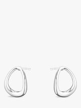 John Lewis Georg Jensen Offspring Sterling Silver Post Earrings- Buy online at McGrocer