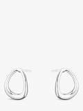 Georg Jensen Offspring sterling silver post earrings, imported from the UK