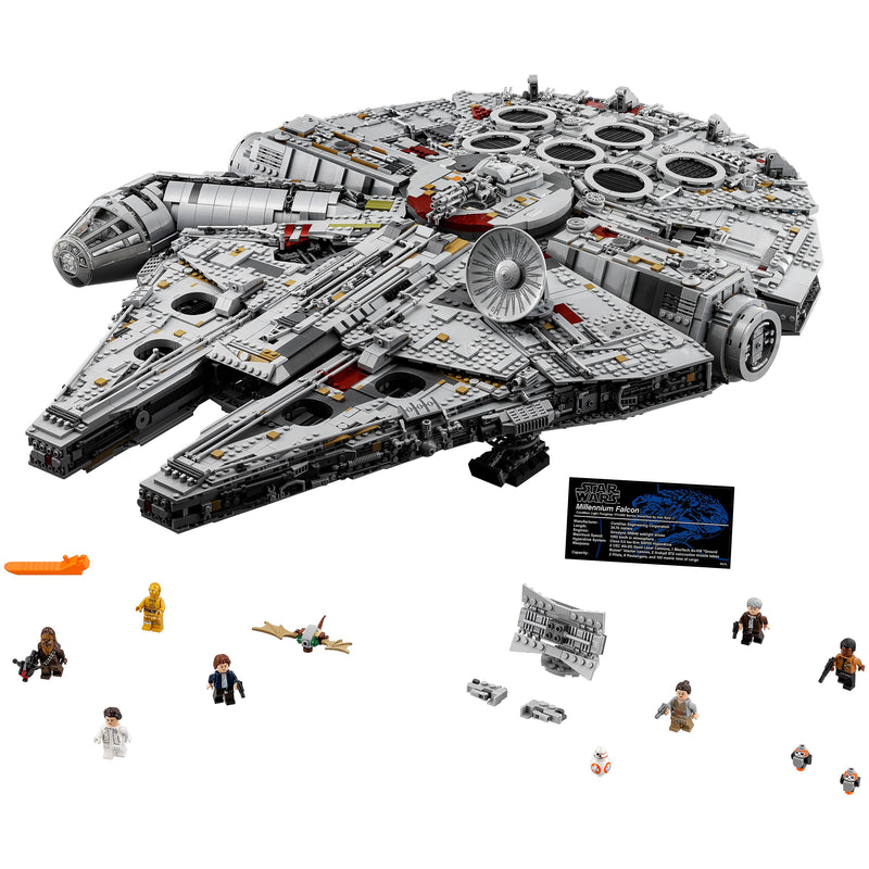 Lego Star Wars Ultimate Collector Series Millennium Falcon building set, UK version
