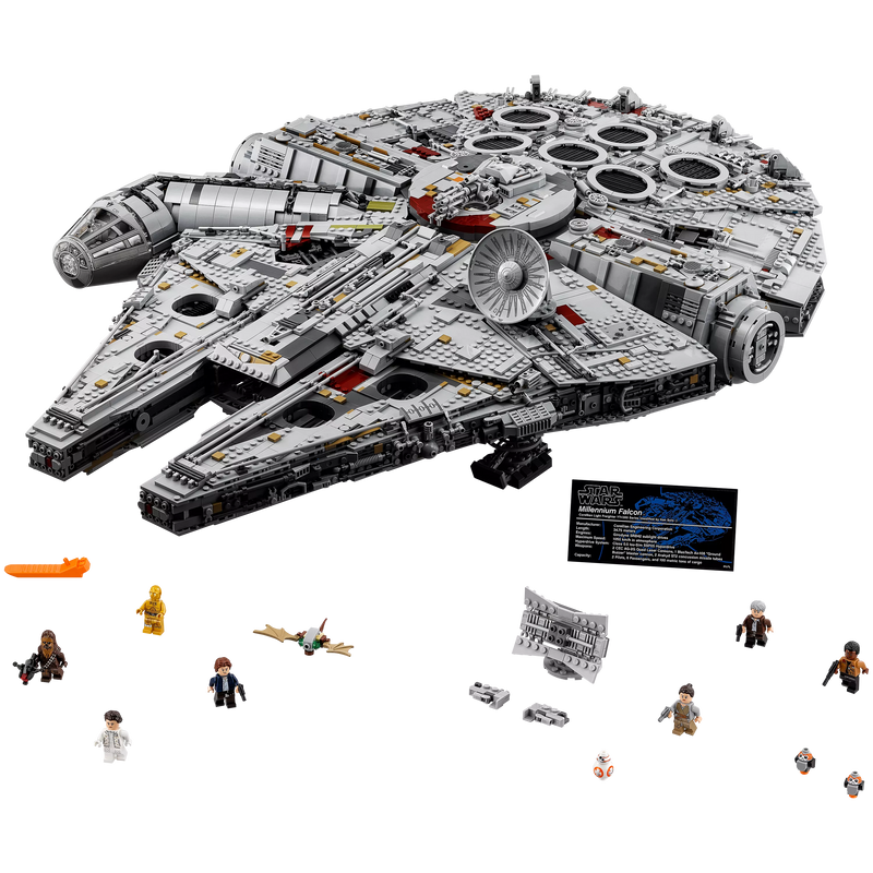 Lego Star Wars Ultimate Collector Series Millennium Falcon building set, UK version