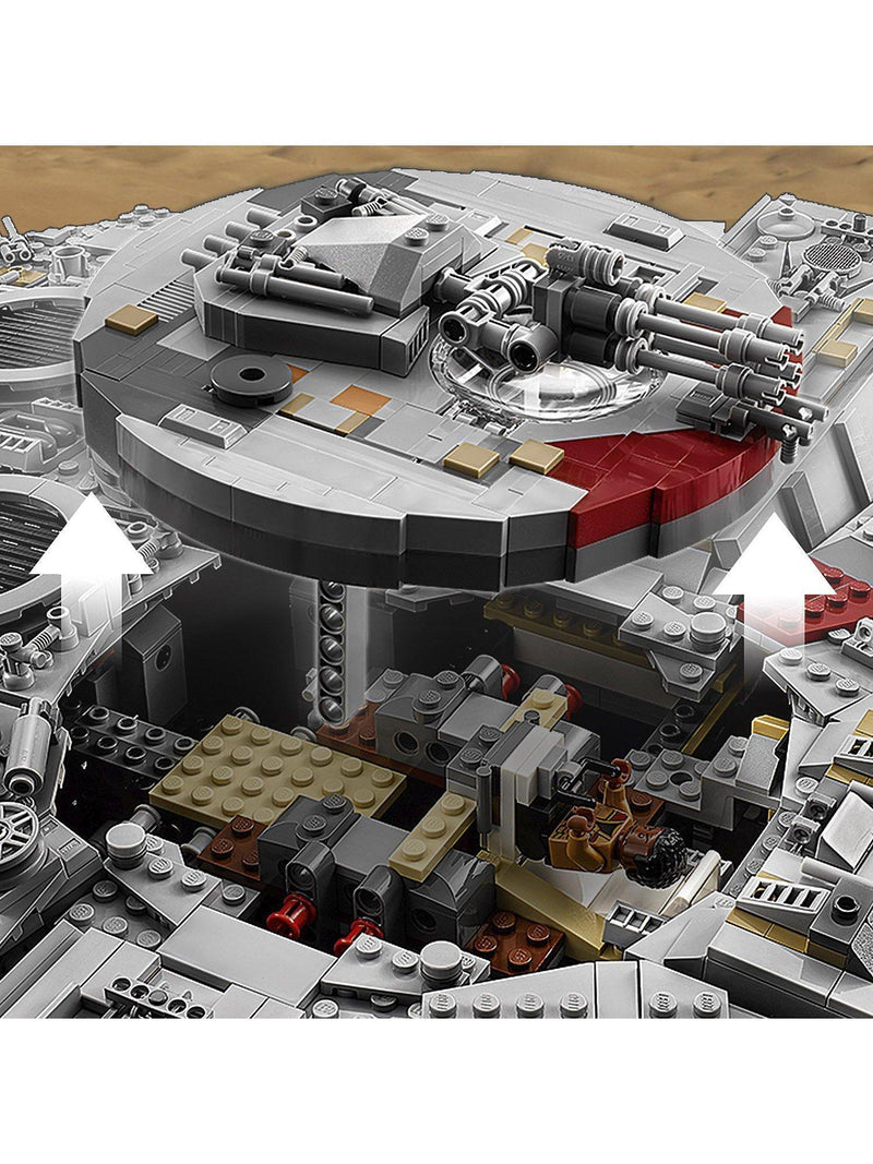 Lego Star Wars Ultimate Collector Series Millennium Falcon building set, UK version