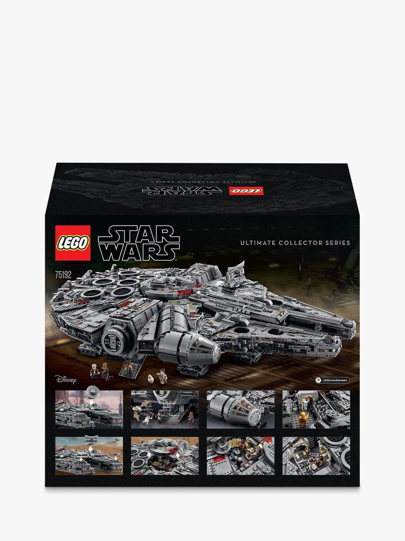 Lego Star Wars Ultimate Collector Series Millennium Falcon building set, UK version