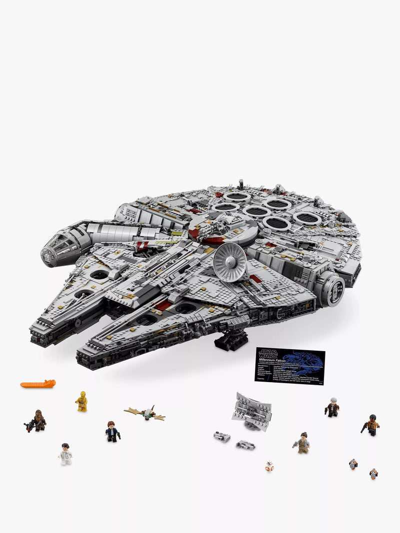 Lego Star Wars Ultimate Collector Series Millennium Falcon building set, UK version