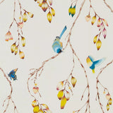 Harlequin Iyanu wallpaper with bird trail and butterflies, UK version
