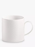 Wedgwood Gio white bone china mug 330ml (British brand)