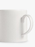 Wedgwood Gio white bone china mug 330ml (British brand)