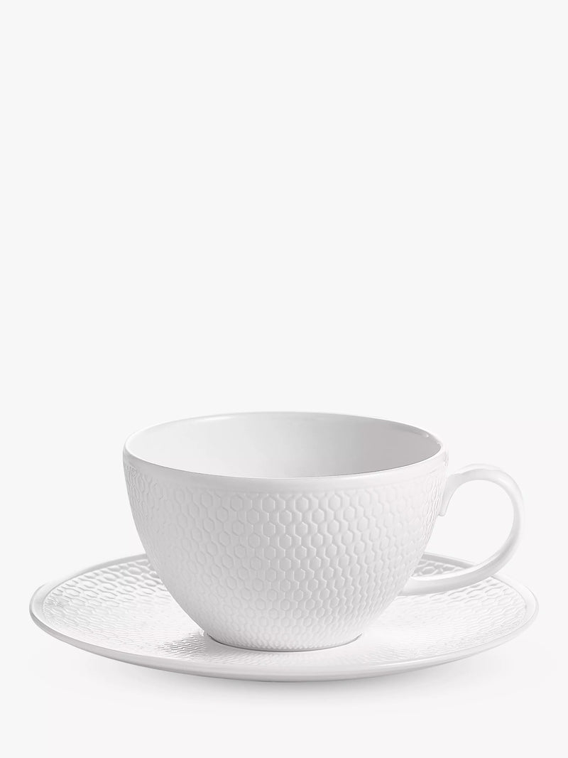 Wedgwood Gio bone china tea cup and saucer 290ml - British product
