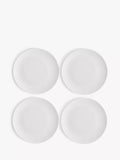 Wedgwood Gio bone china dinnerware set 16-piece white, imported from the UK