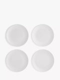 Wedgwood Gio bone china dinnerware set 16-piece white, imported from the UK