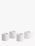 Wedgwood Gio bone china dinnerware set 16-piece white, imported from the UK
