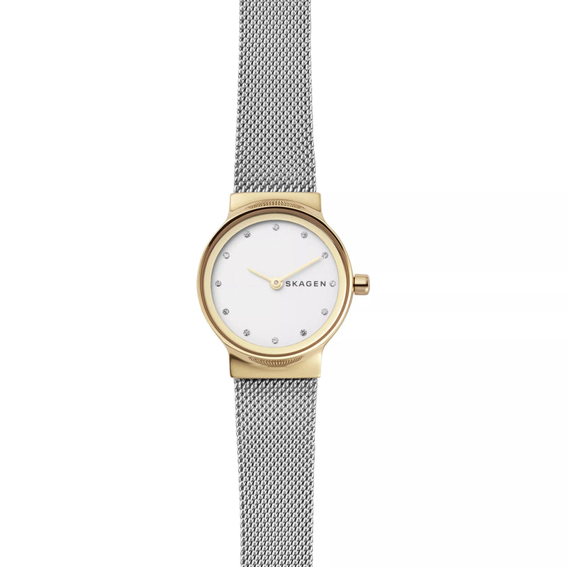 Skagen Freja women's watch silver mesh bracelet, imported from the UK