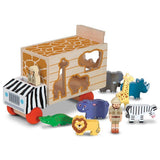 Melissa & Doug Safari Shape Sort Truck - British product