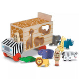 Melissa & Doug Safari Shape Sort Truck - British product