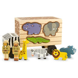 Melissa & Doug Safari Shape Sort Truck - British product