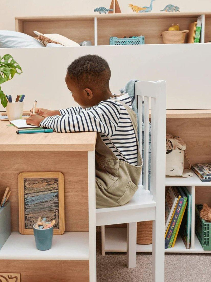 Great Little Trading Co Nelson white desk chair (British brand)