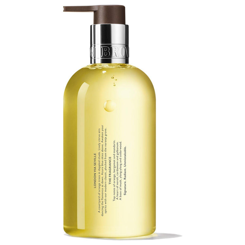 Molton Brown orange & bergamot liquid hand wash 300ml, imported from the UK
