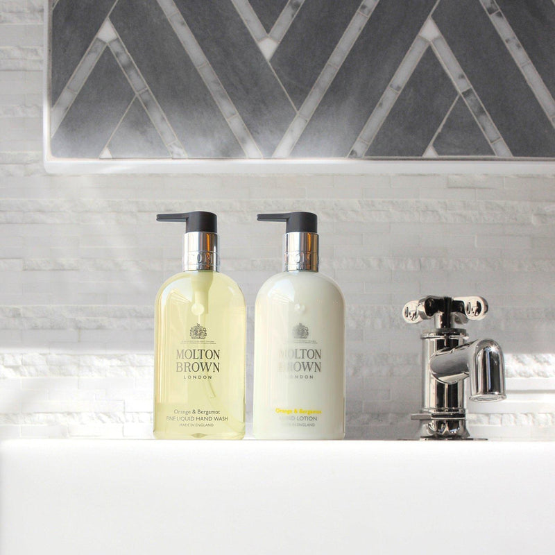 Molton Brown orange & bergamot liquid hand wash 300ml, imported from the UK