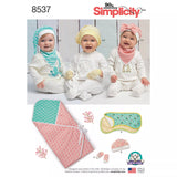 Simplicity sewing pattern Baby Accessories 8537 (British brand)