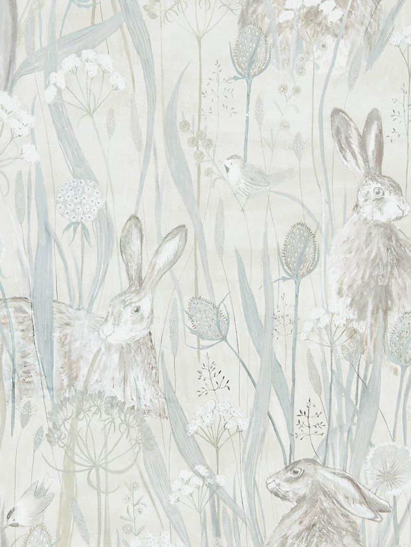Sanderson Dune Hares Wallpaper (British brand)