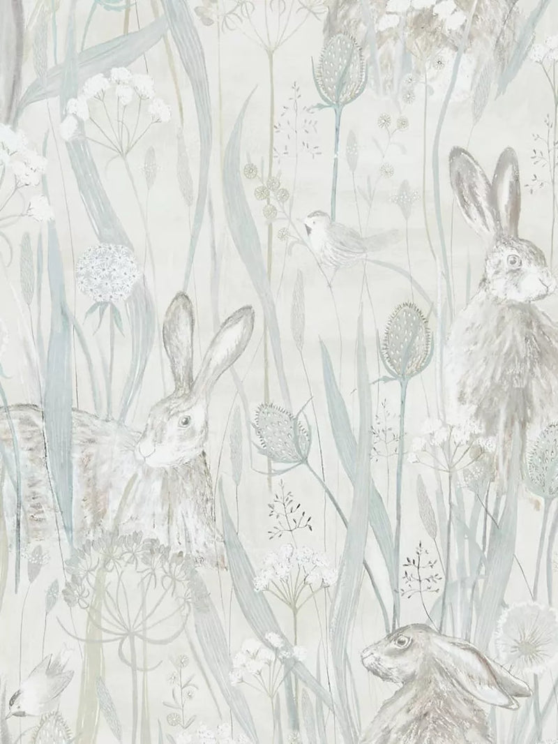 Sanderson Dune Hares Wallpaper (British brand)