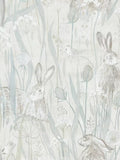 Sanderson Dune Hares Wallpaper (British brand)