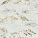 Scenic Birds Design Wallpaper Supporting Bird Protection