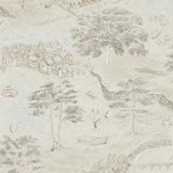 Sanderson Sea Houses abstract wallpaper (British brand)