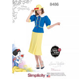 Simplicity sewing pattern for Snow White costume, UK version