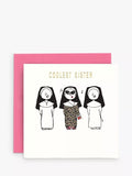 Susan O'Hanlon coolest sister birthday card, UK version