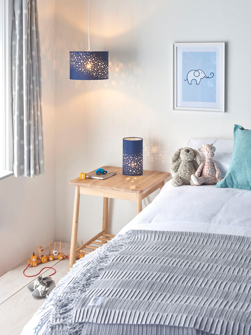 John Lewis Stardust lampshade star pattern, UK version