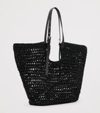 AllSaints Crochet Ara East-West Tote Bag, UK version