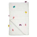 little home Pom Pom Quilt Multi, UK version