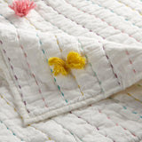 little home Pom Pom Quilt Multi, UK version