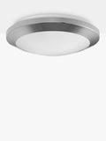 John Lewis Kara Flush Ceiling Light chrome effect - British product