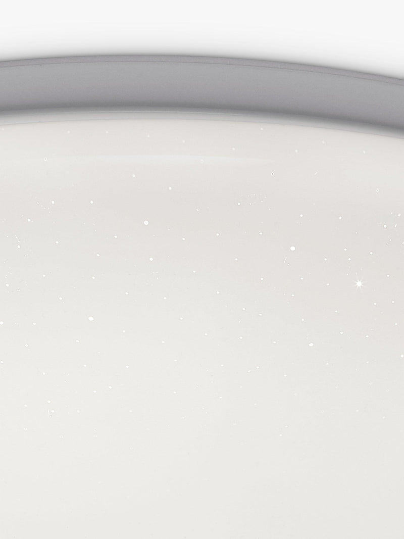John Lewis LED flush ceiling light white, imported from the UK