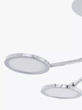 John Lewis Malmo LED semi-flush ceiling light chrome - British product