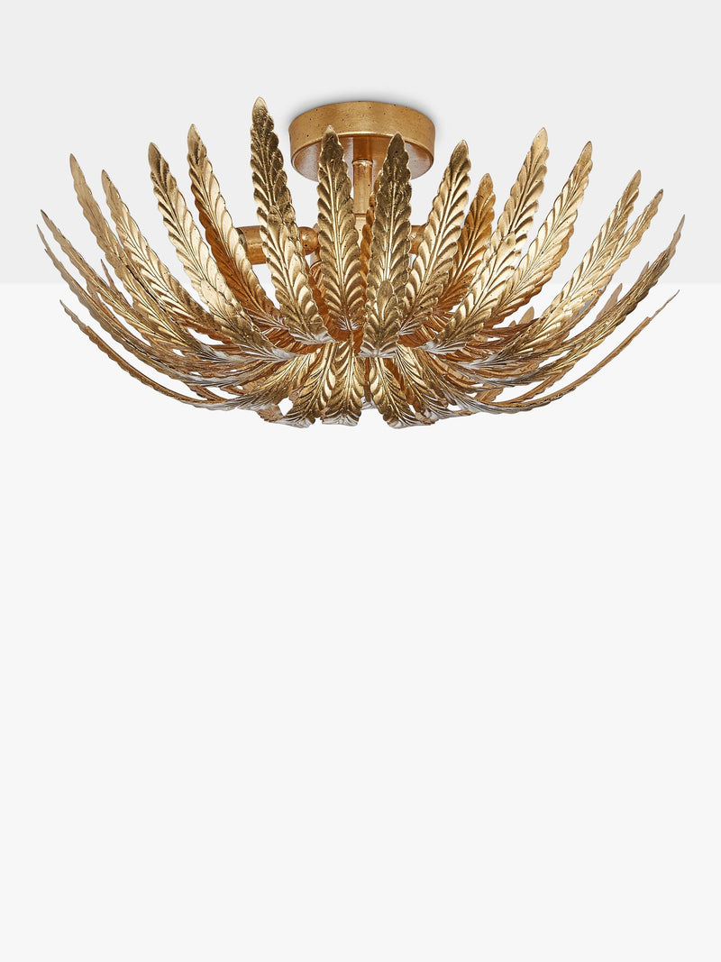 John Lewis Montserrat leaf ceiling light semi flush (British brand)