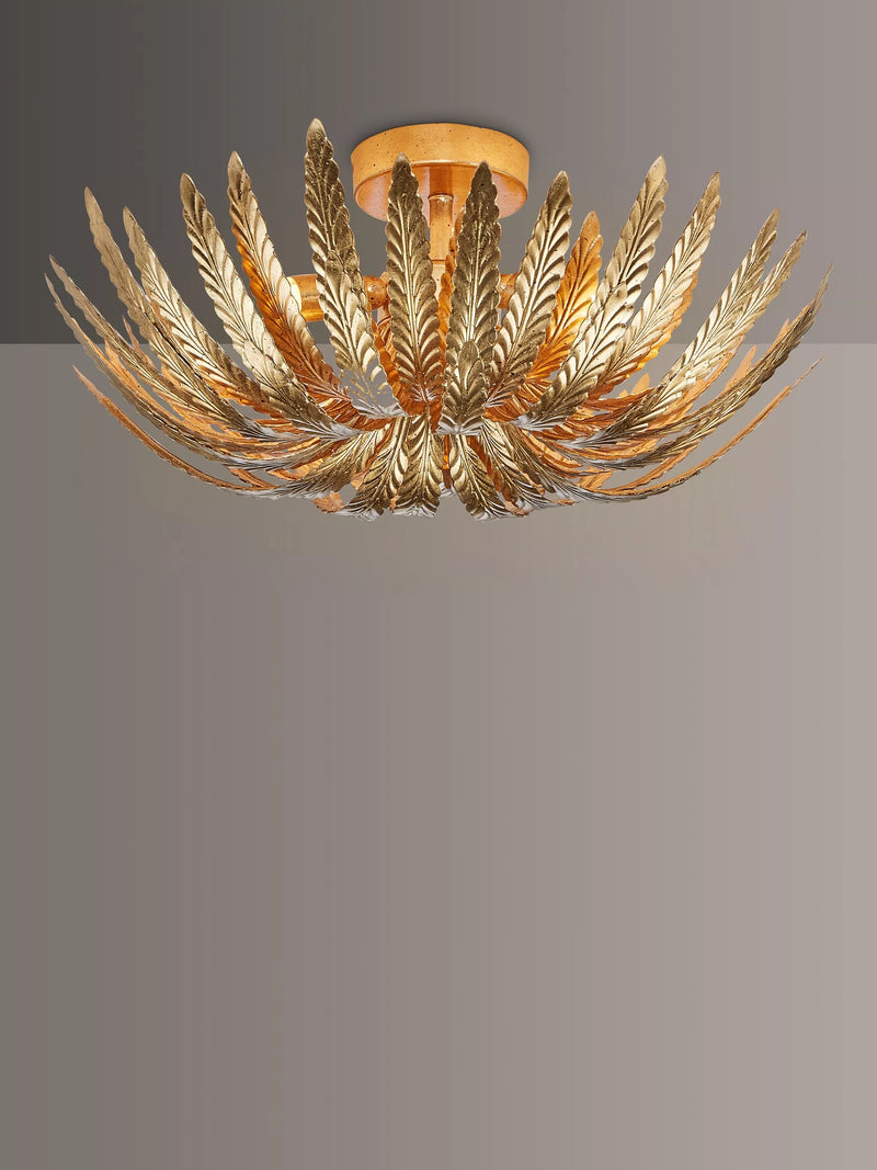 John Lewis Montserrat leaf ceiling light semi flush (British brand)