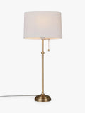 John Lewis Isabel tall table lamp with linen shade (British brand)