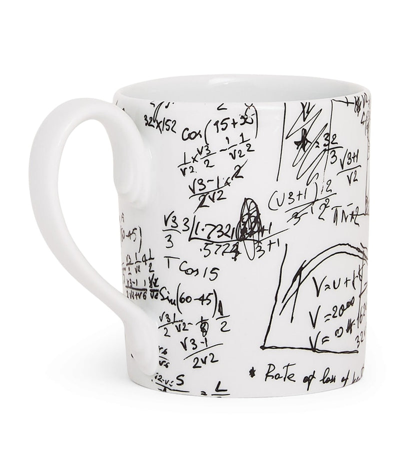 Fornasetti mathematical formulae porcelain mug - British product