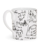 Fornasetti mathematical formulae porcelain mug - British product