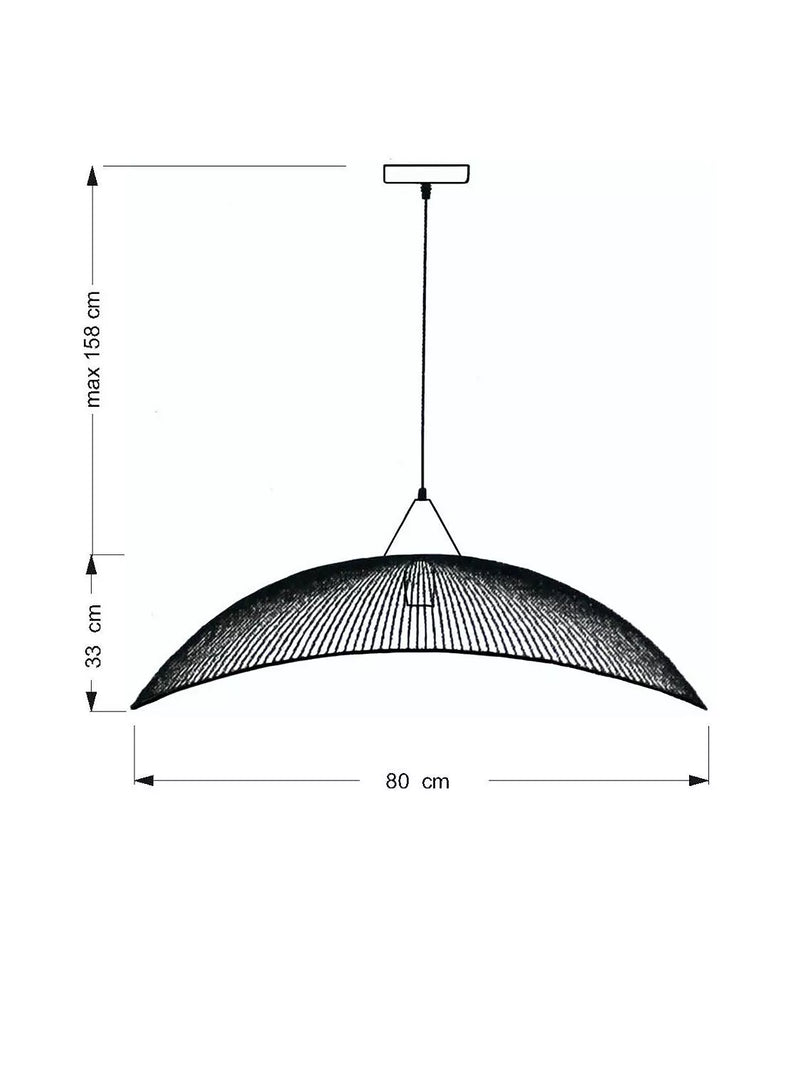 John Lewis Hiko large hanging pendant light, UK version