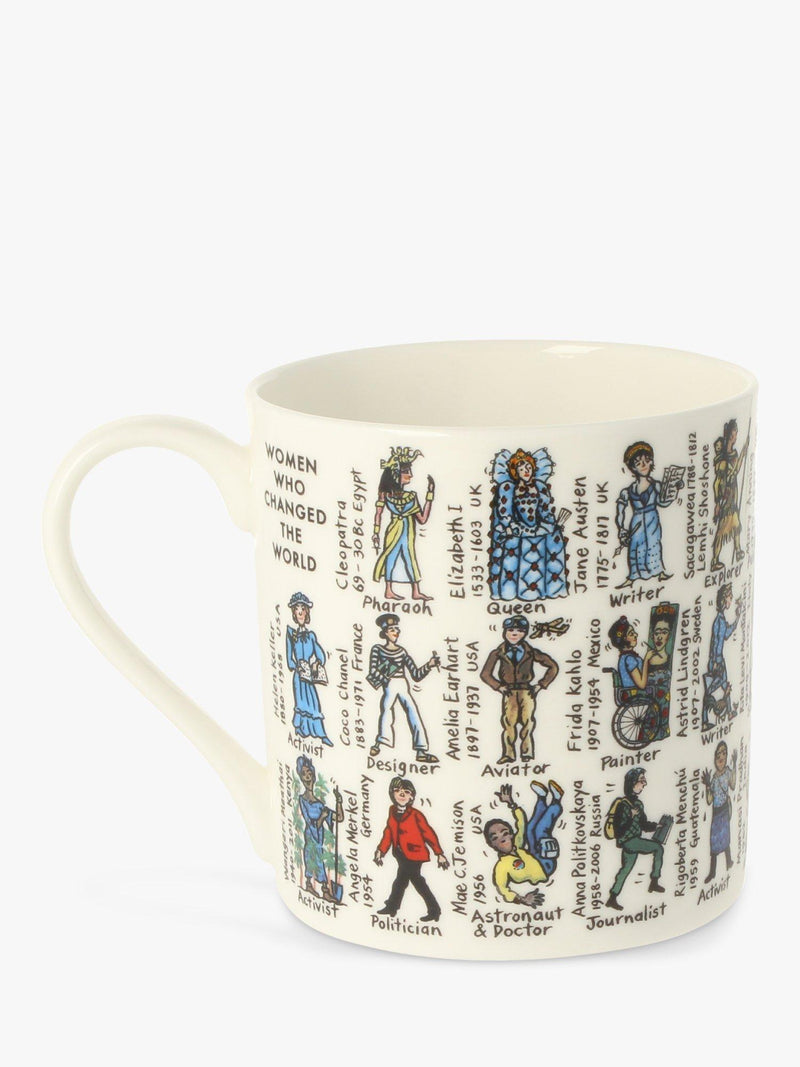 McLaggan Smith Women Who Changed The World mug 350ml, imported from the UK