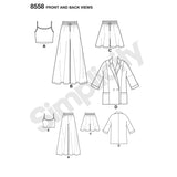 Simplicity Mimi G sewing pattern 8558 (British brand)