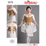John Lewis Simplicity Women's Costume Sewing Pattern 8579- Buy online at McGrocer