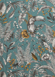 John Lewis exotic wallpaper with toucans and tropical foliage, UK version