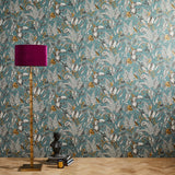 John Lewis exotic wallpaper with toucans and tropical foliage, UK version