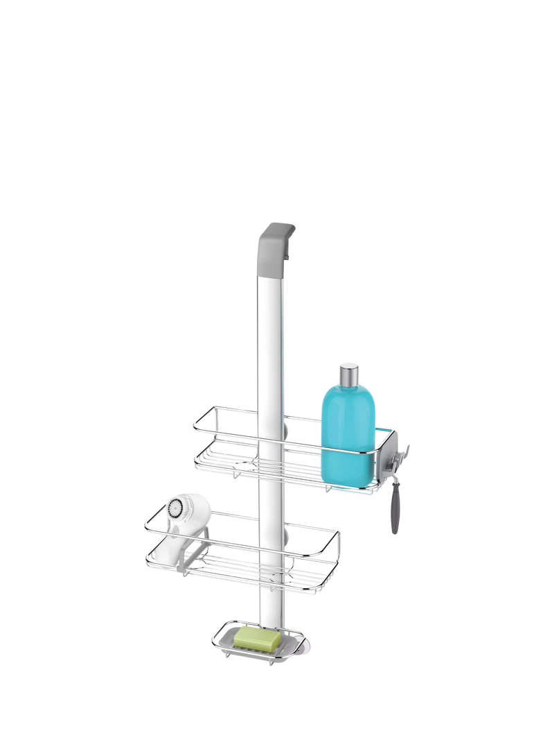 Simplehuman over door shower caddy with adjustable shelves, UK version
