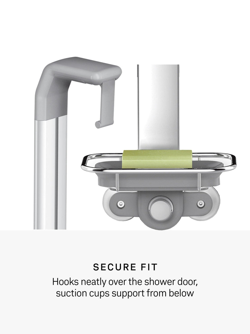 Simplehuman over door shower caddy with adjustable shelves, UK version